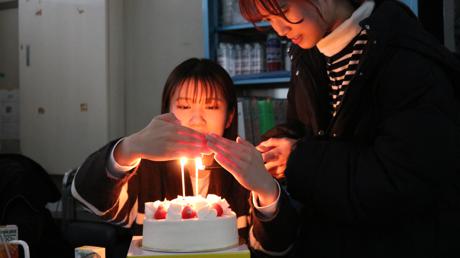 誕生日会にて